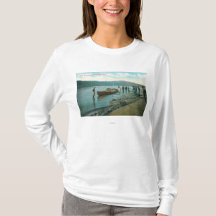 T-shirt Pêche de la Seine sur la rivière de RiverColumbia,