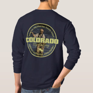 T-shirt Pêche de mouche du Colorado