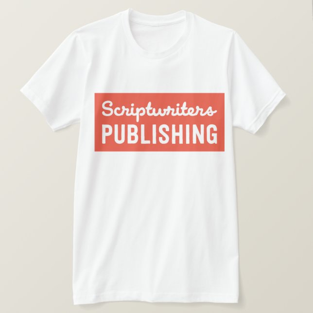 T-shirt Pêche de solide de scénaristes (Design devant)