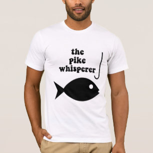 T-shirt pêche de whisperer de brochet