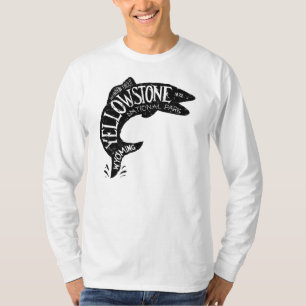 T-shirt Pêche de Yellowstone