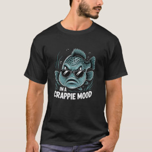T-shirt Pêche drôle de jeu de mots Crappie Poisson