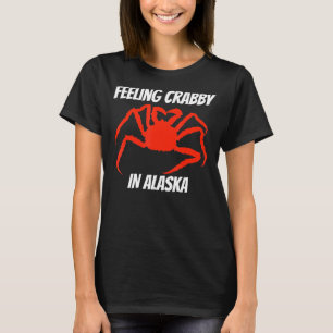 T-shirt Pêche Du Crabe De L'Alaska Pour Le Crabe De L'Alas