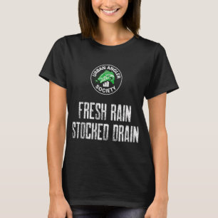 T-shirt Pêche en kayak où vos fesses sont mouillées et vot