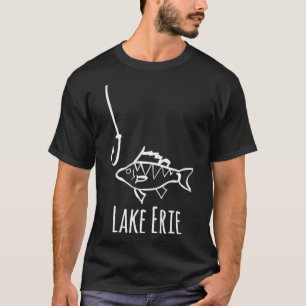 T-shirt Pêche en Pennsylvanie lac Érié Perche Crochet de p