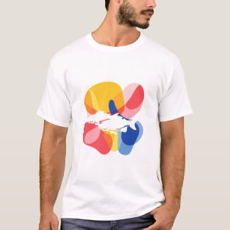T-shirt Pêche Engins & Rod Les amateurs de pêche à la lign