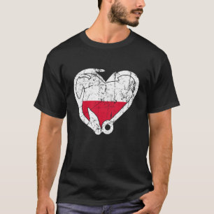 T-shirt Pêche et chasse - Hameçon d'élan Antler Polish