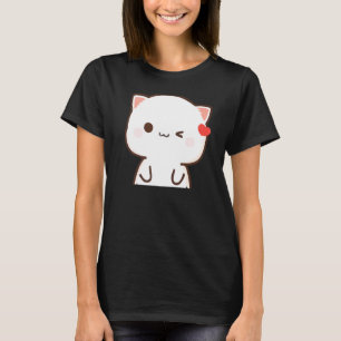 T-shirt Pêche Et Chat Goma Mochi