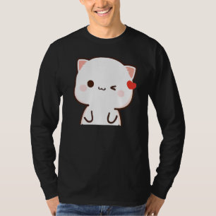T-shirt Pêche Et Chat Goma Mochi