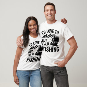 T-shirt Pêche Excusez Humour extérieur Tee
