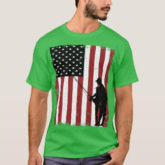 T-shirt Pêche familiale américaine
