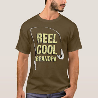 T-shirt Pêche grand-pèreFunny papa Fête des pères Cadeau F