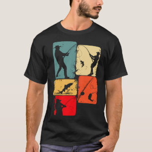T-shirt Pêche Hommes Enfants Garçons Poissons