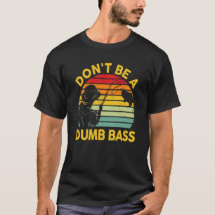 T-shirt Pêche Ne soyez pas un papa pêcheur de bar à la co