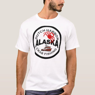 T-shirt Pêche néerlandaise de crabe de port