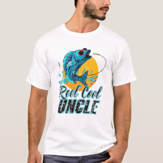 T-shirt Pêche Oncle Super Cool