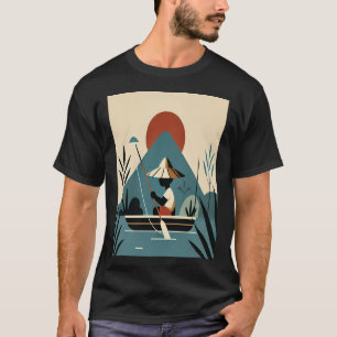 T-shirt Pêche ou moi drôle