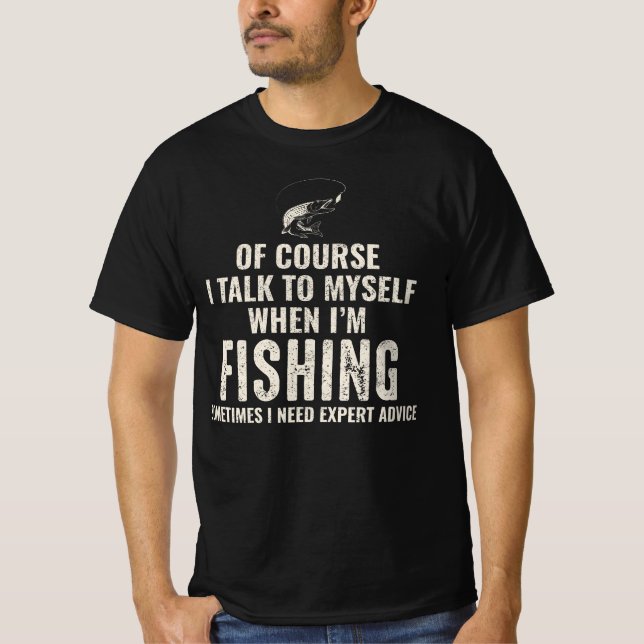 T-shirt Pêche Pêcheurs de poisson Joke Funny Humour T-shir (Devant)