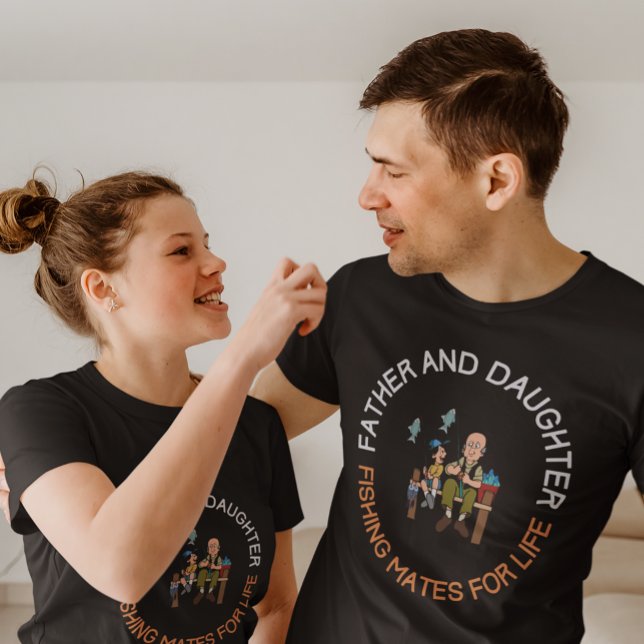 T-shirt Pêche père et fille (Créateur téléchargé)