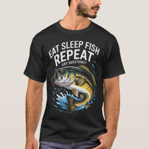 T-shirt Pêche Poisson Drôle Humour Blague de Pêcheur