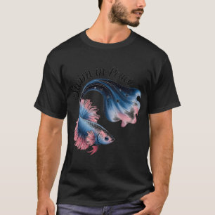 T-SHIRT PÊCHE - POISSON EN COLÈRE ACCROCHÉ