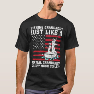 T-shirt Pêche pour hommes Grandaddy tout comme un grandadd
