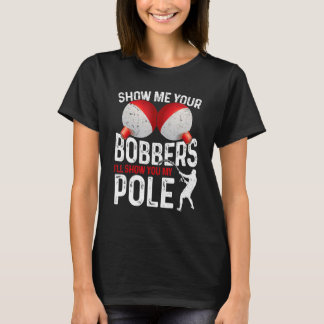 T-shirt Pêche Pour Hommes Papa Cadeau Drôle Montre Moi Tes
