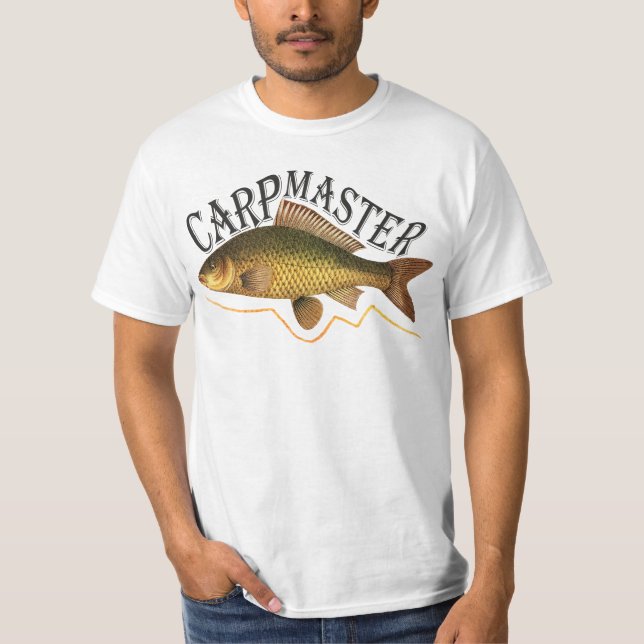 T-shirt Pêche principale à la carpe (Devant)