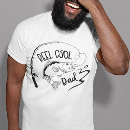 T-SHIRT PÊCHE | REEL COOL DAD | FÊTE DES PÈRES