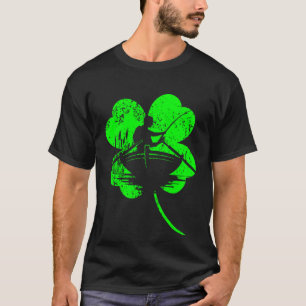 T-shirt Pêche Saint Patrick jour shamrock Pêche