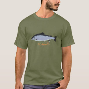 T-shirt Pêche saumon