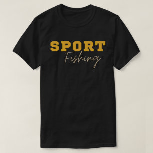 T-shirt Pêche sportive