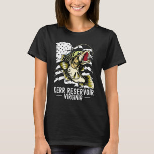 T-shirt Pêche sportive au bass réservoir de Kerr