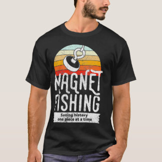 T-shirt Pêche sur aimant
