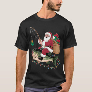 T-shirt Pêche sur glace d'ours polaire – Noël Chill Mignon