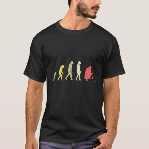 T-shirt Pêche sur glace Évolution Pêcheur à la ligne Carpe