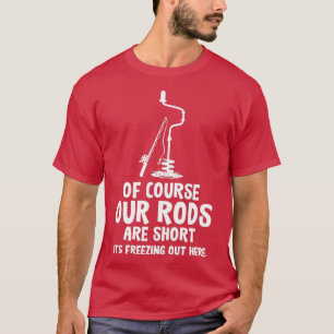 T-shirt Pêche sur glace Vacances d'hiver Sports de neige T