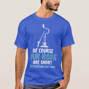 T-shirt Pêche sur glace Vacances d'hiver Sports de neige T