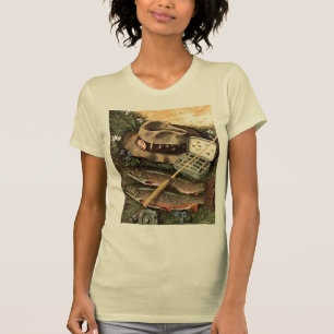 T-shirt Pêche toujours de la vie