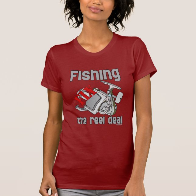 T-shirt Pêcher à la mouche L'affaire Reel (Devant)
