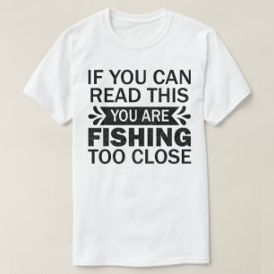 T-shirt Pêcher Pour Fermer Pêcheur Papa Sayants Sarcastiqu