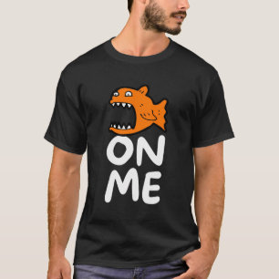 T-shirt Pêcher Sur Moi Pour Hommes Enfants Jeunes