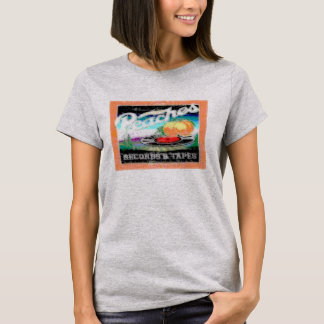 T-shirt Pêches abstraites