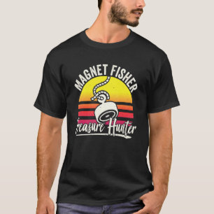 T-shirt Pêcheur à aimant chasseur de trésor pêcheur aimant