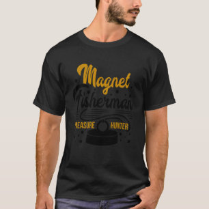T-shirt Pêcheur à aimant Chercheur de trésor Pêche Brochet