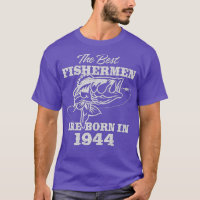 Pêcheur âgé de 78 ans_ Pêche 1944 78e anniversaire