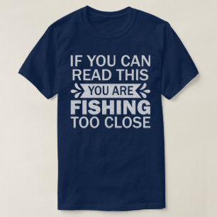 T-shirt Pêcheur Amateur Pêche À Fermer Pêcheur Papa Drôle