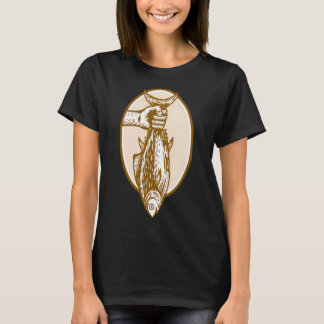 T-shirt Pêcheur attrape des poissons