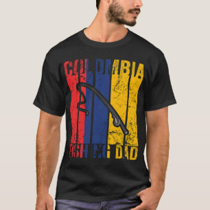 T-shirt Pêcheur Colombie Vintage Papa