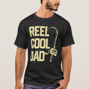 T-shirt Pêcheur Cool Papa Pêche Fête des pères bobine Cool